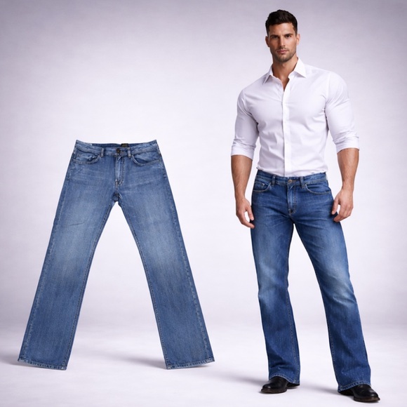 Buffalo David Bitton Ruffer Relaxed Stretch Denim Jeans Men’s Size 34x32 EUC - Picture 2 of 12